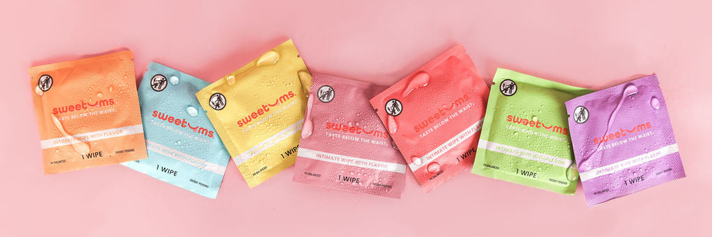 Individually Wrapped Flavored Intimated Feminine Wipes