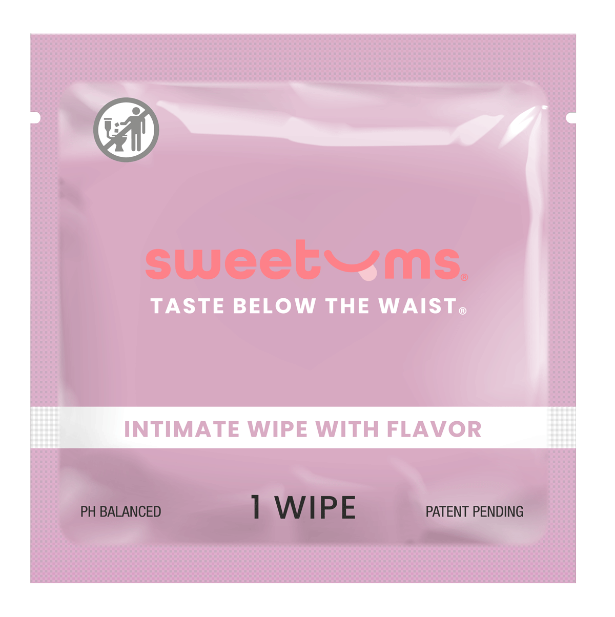 Sweetums Flavored wipes Grape Flavor