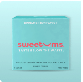 Sweetums Flavored Wipes for women cinnamon