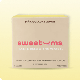 Sweetums Natural feminine wipes - Pina Colada